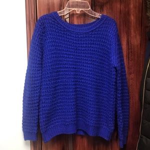 Royal Blue knit sweater